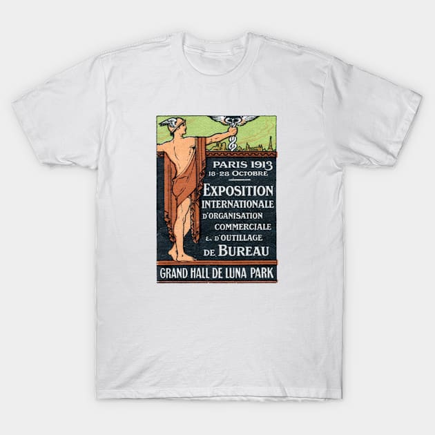 1913 Paris France Exposition T-Shirt by historicimage